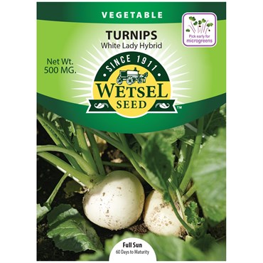 Turnips, White Lady - 500 Mg