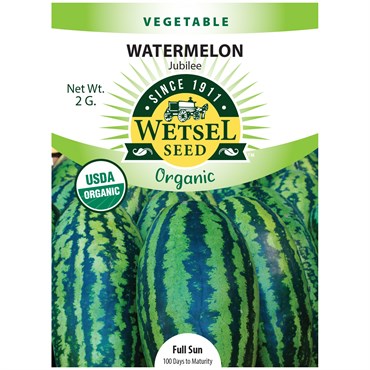 Organic Jubilee Watermelon - 2 Gram