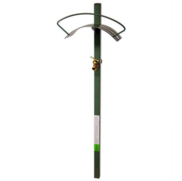 Lewis Tools Free Standing Hose Hanger w/ Faucet
