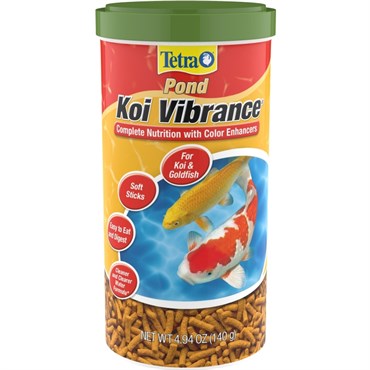 Tetra 4.94oz Koi Vibrance Sticks Fish Food