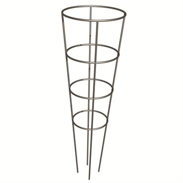 Panacea 54" Tomato Cage 4 Leg 4 Ring Galvanized