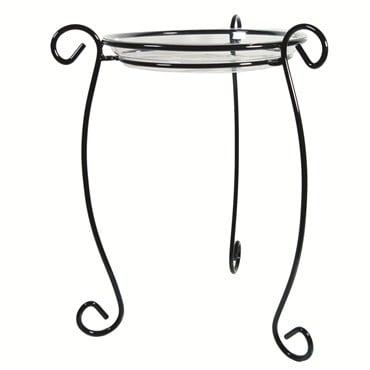 Plastec 18" Simply Perfect Plant Stand Black