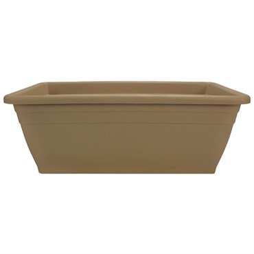 HC 24" Deck Rail Planter Sandstone