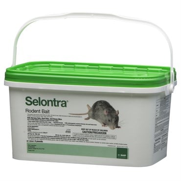 BASF Selontra Rodent Bait 8lb Pail ( cholecalciferol ) 182 baits per pail