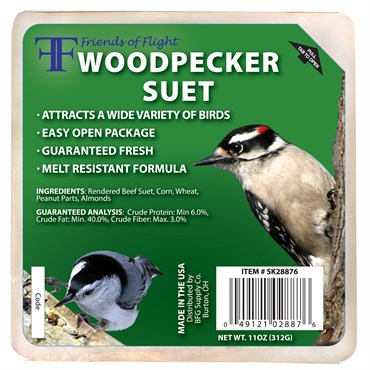 Friends Of Flight 11oz Woodpecker Suet