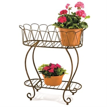 Deer Park Medium Oval Wave Planter Indoor Outdoor