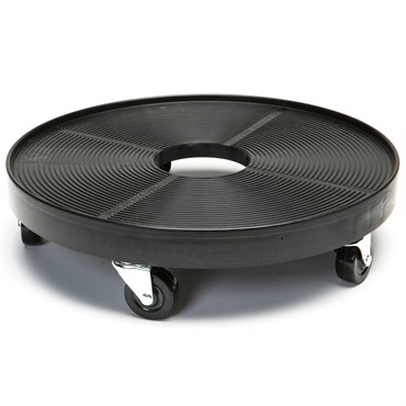 Devault 16" Plant Dolly with Hole Black