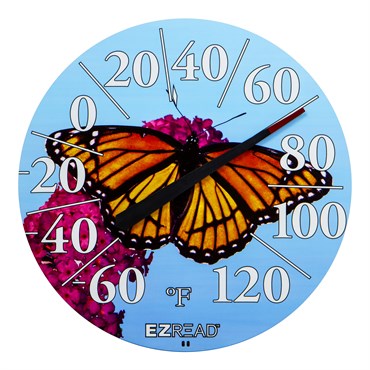 Headwind 12.5" EZ Read Dial Thermometer Butterfly