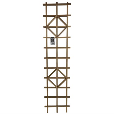 Heritage Wood 18"x72" Diamond Ladder Trellis