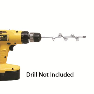 Jisco 9" Bulb Planter Auger 1-9/16" Hole Diameter