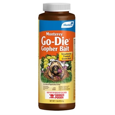 Monterey Go-Die Gopher Strychnine Gopher Bait