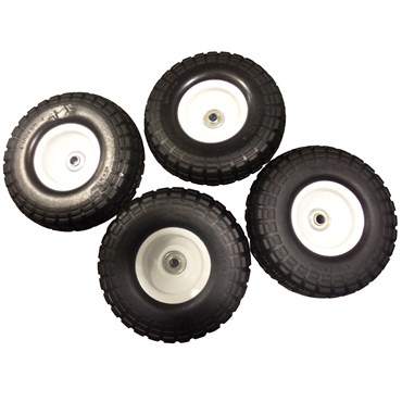 Millside 4"x10" Flat Free Tire