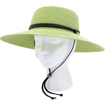 Sloggers Womens Braided Hat Tea Green Med UPF 50+