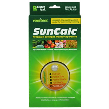 Luster Leaf SunCalc The Sunlight Calculator