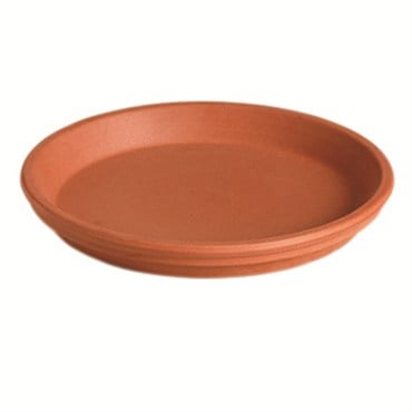 Deroma 11.4" Saucer Terra Cotta Clay Case Pack