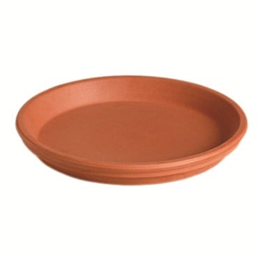 Deroma 14.2" Saucer Terra Cotta Clay Case Pack