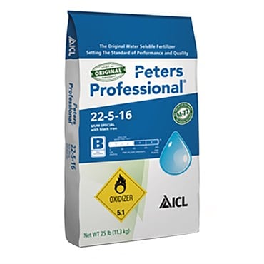 ICL Peters 22-5-16 Mum Special Black Iron 25lb (80/PL) Pallet Min HAZ