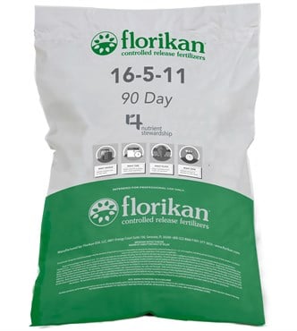 Florikan 16-5-11 Nano 90 Day NPK Max 50Lb (40/Pl)
