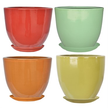 MCarr 54pc Egg Planter w/ Saucer Pallet Mixed Colors
