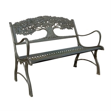 Painted Sky Loveseat Tree Iron