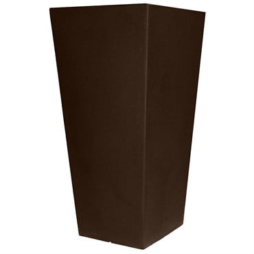 Tusco 32" Cosmo Tall Square Planter Espresso