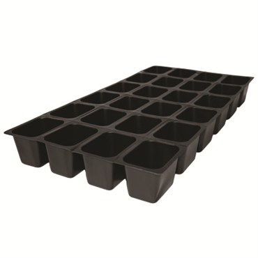 T. O. Plastics 2401 Standard Insert Black 100 Per Case 63Cs/Pl St-I-2401