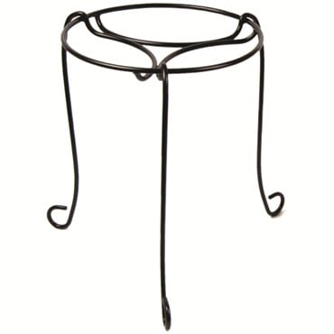 Plastec 13" Patio Stand Black