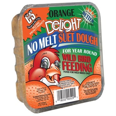 C&S 11.75oz Orange Delight No Melt Suet Dough