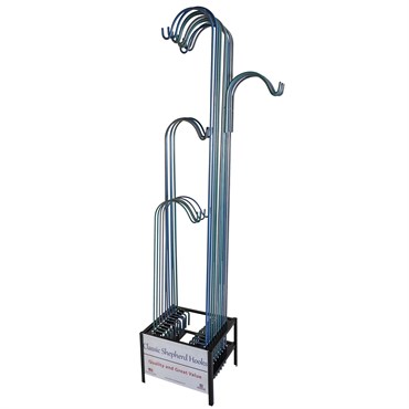 AGW 40PC Shepherd Hook Fashion Color Assortment