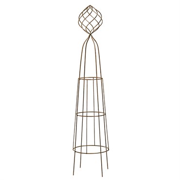 Deer Park Tall F/C W/ Ball Topiary
