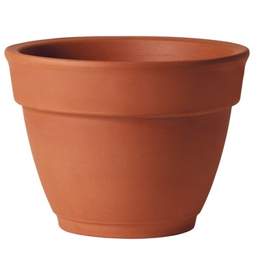 Deroma 8.3" Garden Bell Pot Terra Cotta Case Pack