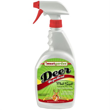 IMG 32oz Deer Repellent Growing Season Mint Scent Ready to Use
