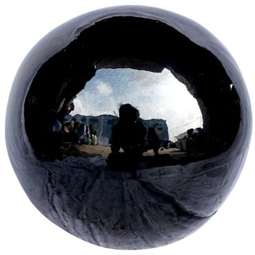MCarr 12" Sphere Glossy Black