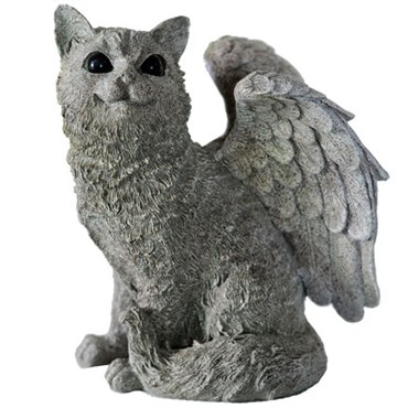 MCarr Stone Guardian Cat Sitting Up