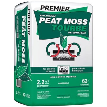 Premier Peat Moss 2.2cf (50/PL)