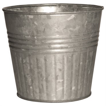 Robert Allen 4" Galvanized Round Planter