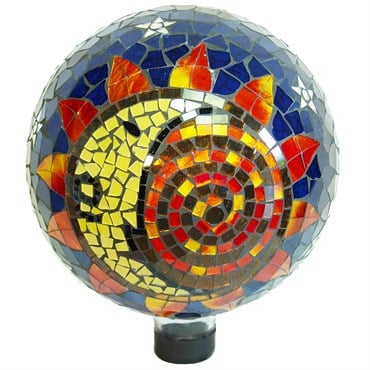 E-V 10" Sun Moon Mosaic Gazing Globe