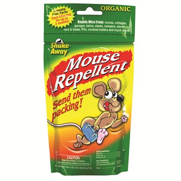 Shake Away 4ct 1.5oz Mouse Repellent Packs