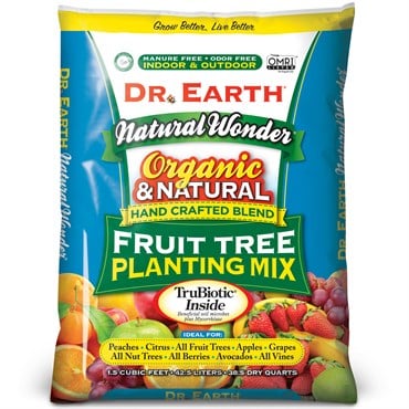Dr Earth 1.5cf Natural Wonder Fruit Tree Planting Mix (60/PL)
