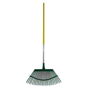 Flexrake Lawn Rake 19" Steel Head 48" AlumiLite Handle