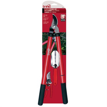 Bond 3pc Combo Tool Set Pruner Lopper Trowel