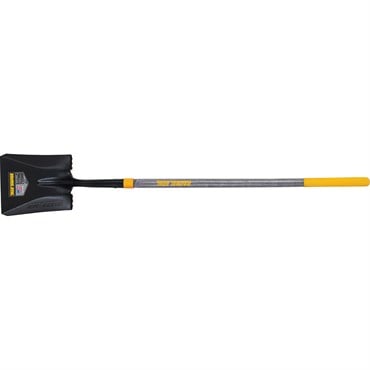 Ames True Temper Long Wood Handle Square Point Shovel