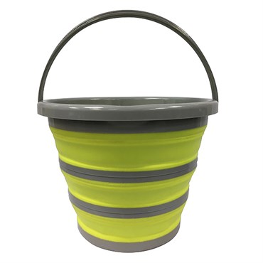 Centurion 2.5gal Bucket Collapsible Green & Gray