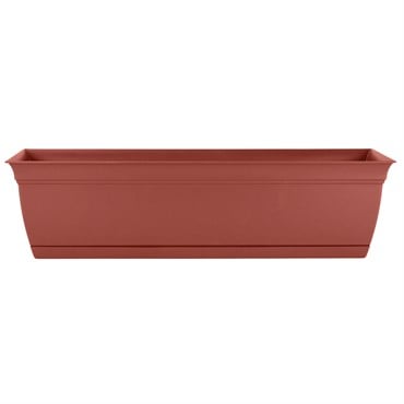 HC 24" Eclipse Window Box Clay