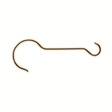 Hookery 30" Outdoor S Hook For Planters & Feeders