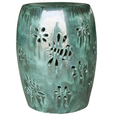 MCarr 19" Bumblebee Stool Falling Green
