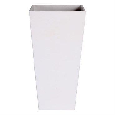 Artstone Ella 19.5" Tall Planter White