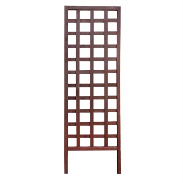 Panacea 72"H x 22"W Square Framed Trellis Brown