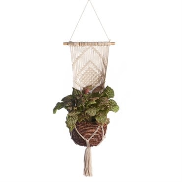 Primitive Large Wall Planter Diamond