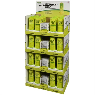 Rescue 96pc Reuse Yellow Jacket Trap & Attractant Display